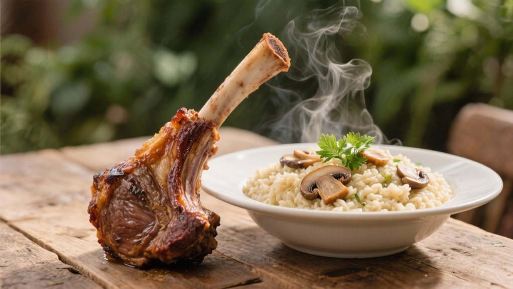 creamy mushroom risotto technique