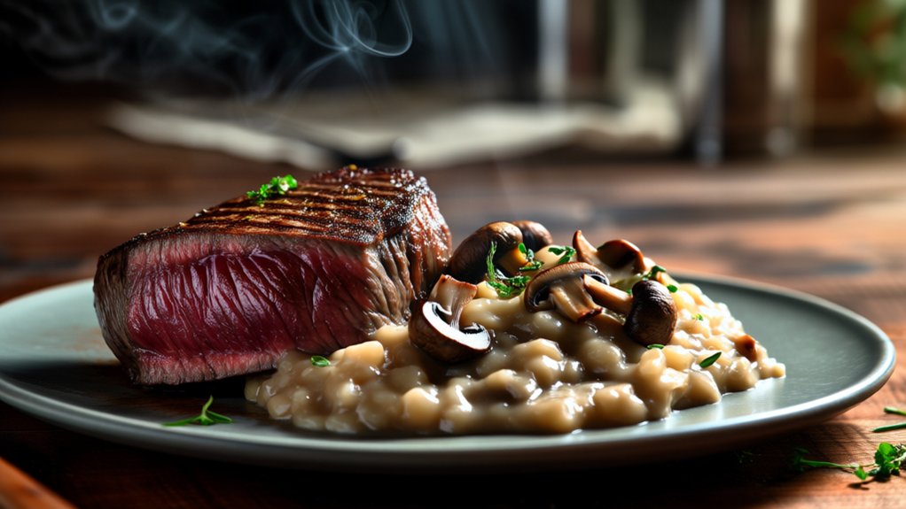 creamy mushroom side dish