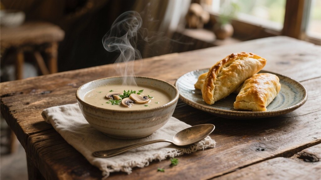 creamy mushroom soup delight