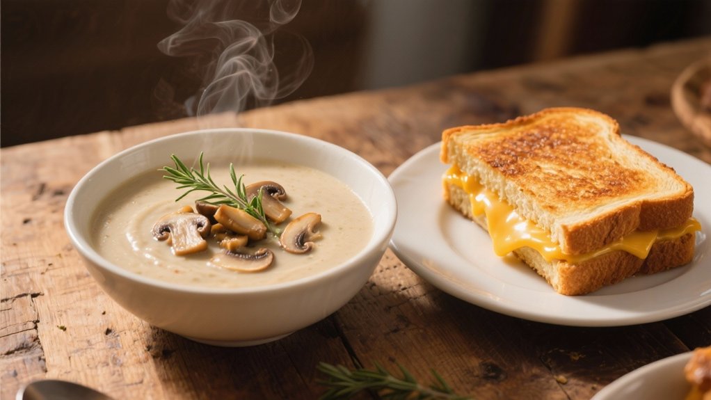 creamy mushroom soup delight