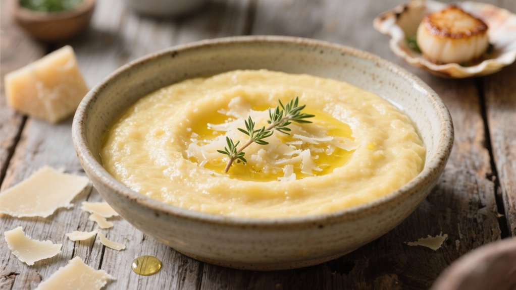 creamy parmesan polenta delight