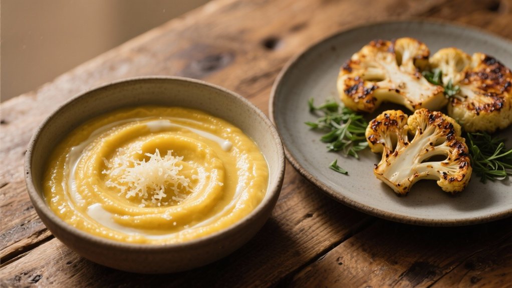 creamy parmesan polenta elegance