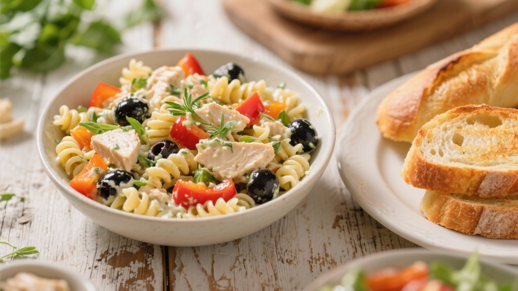 creamy pasta salad variations