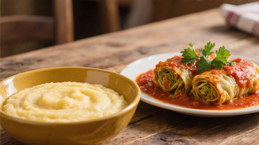 creamy polenta for dinner