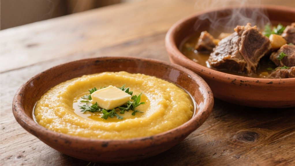 creamy polenta with stew