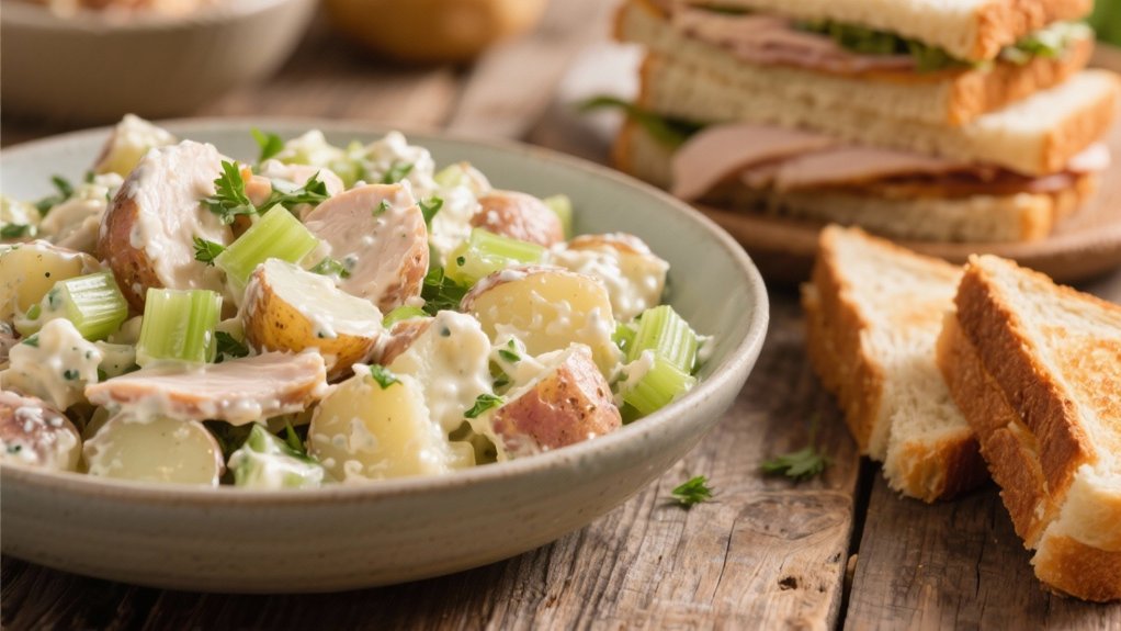 creamy potato salad delights