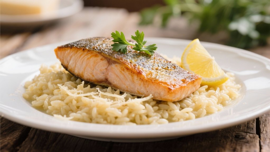 creamy risotto elevates dining