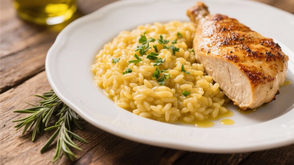 creamy risotto elevates dinner