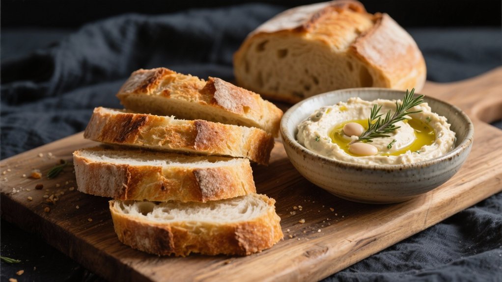 creamy roasted garlic dip