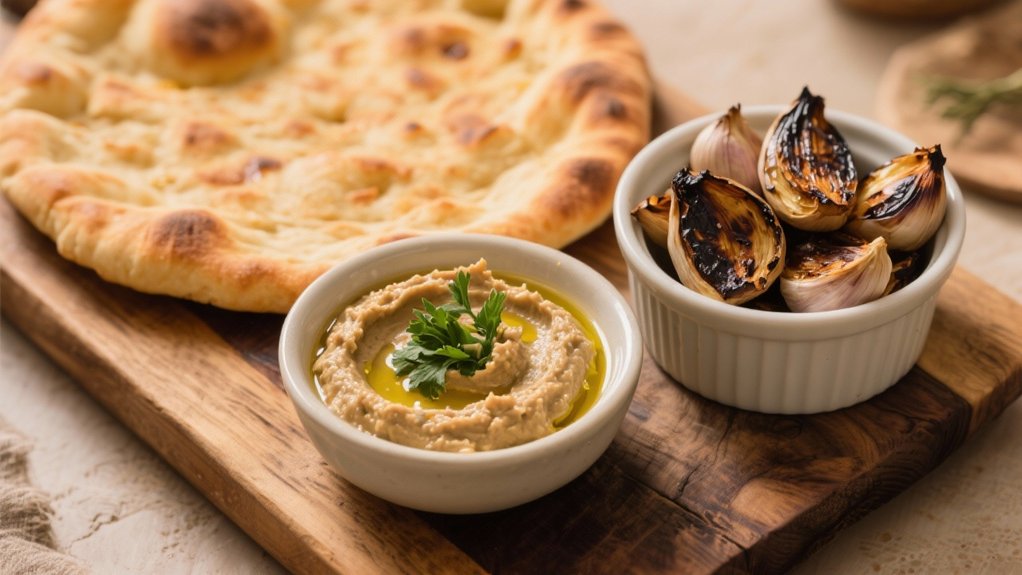 creamy smoky garlic spread