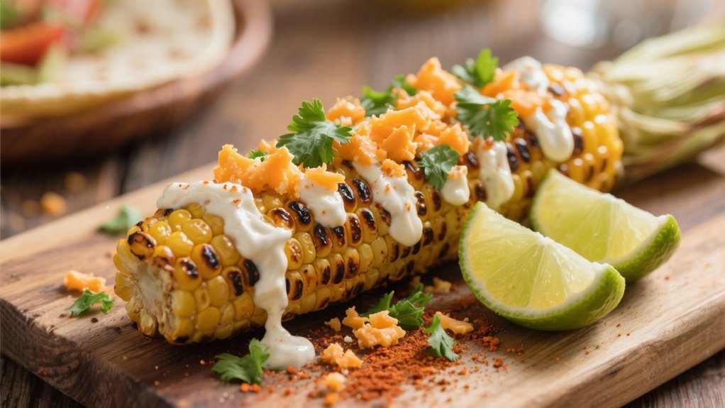 creamy smoky mexican street corn