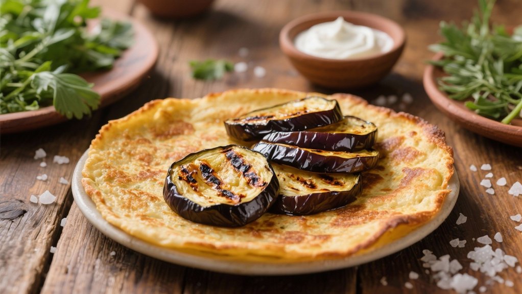 creamy smoky roasted eggplant