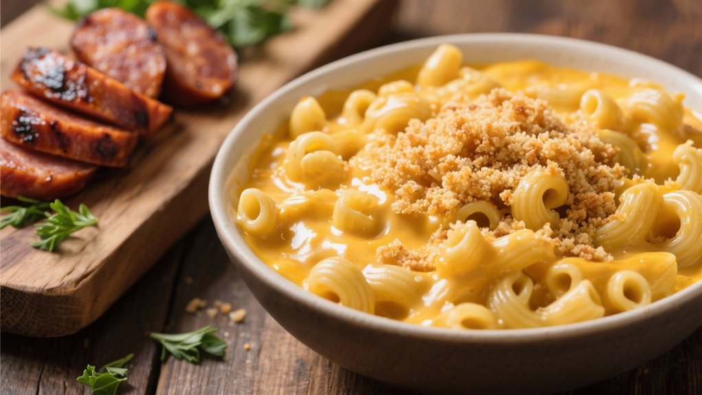 creamy smoky sausage mac