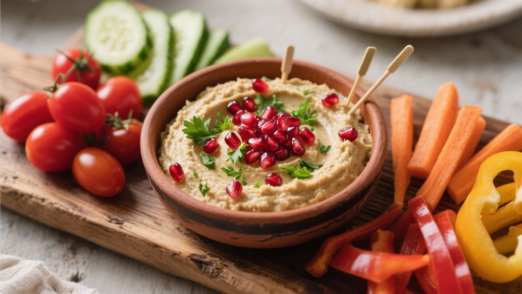 creamy smoky vegetable dip
