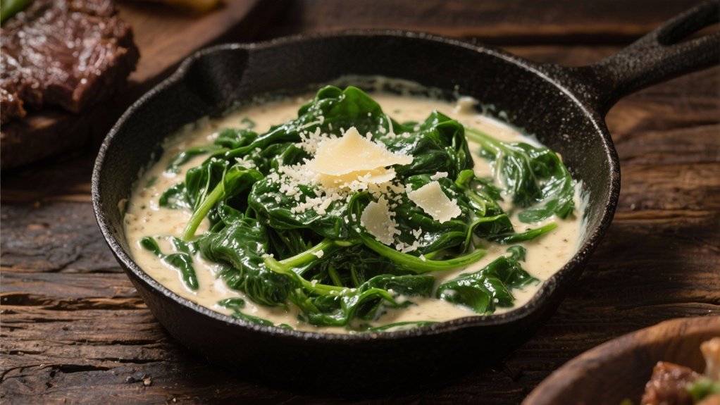creamy spinach steakhouse favorite