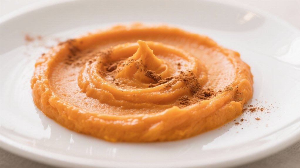 creamy sweet potato puree