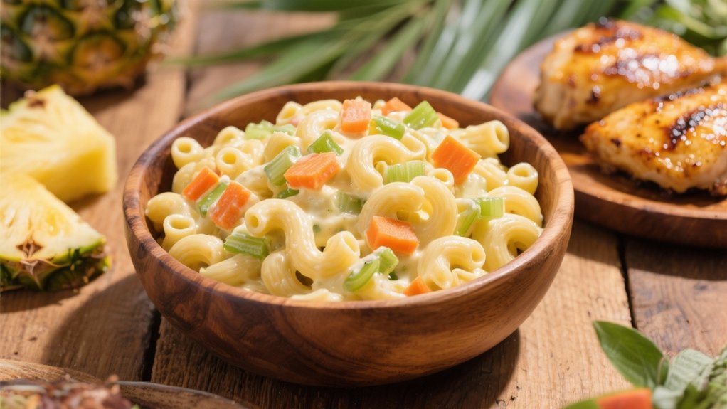 creamy tangy macaroni salad