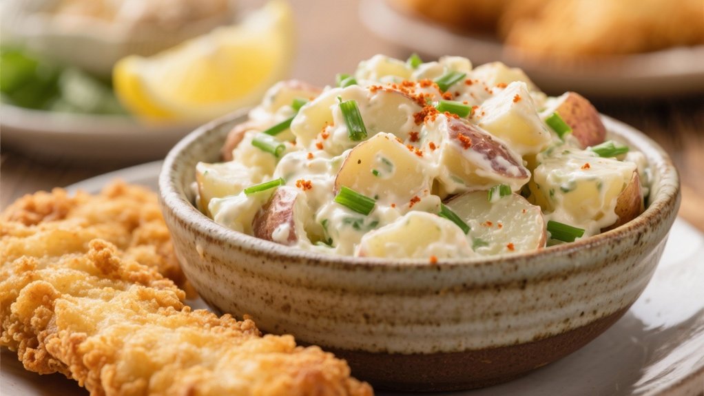 creamy tangy potato salad