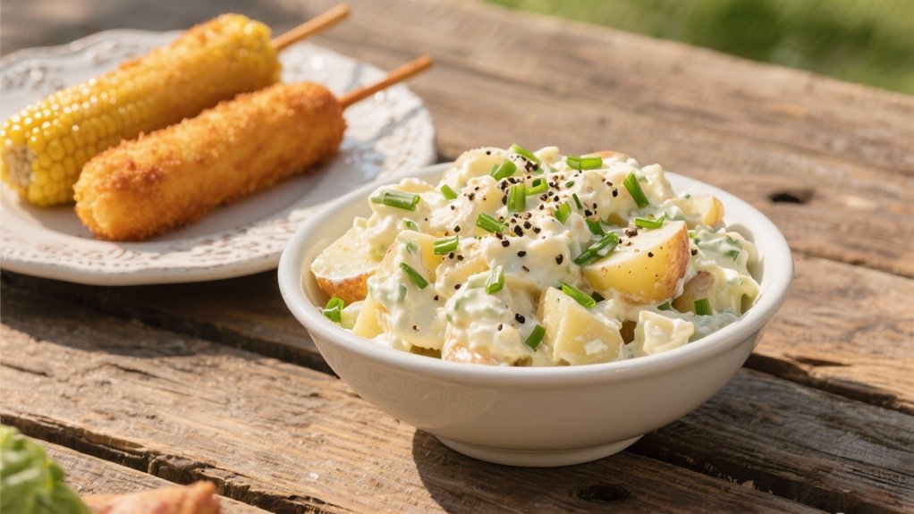 creamy tangy potato salad
