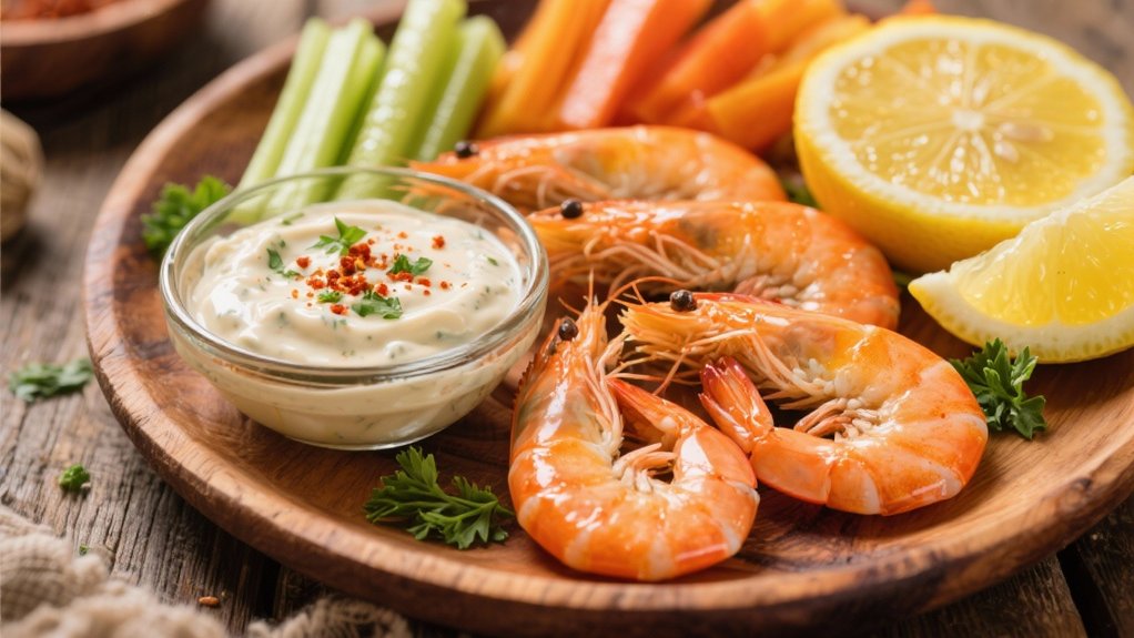 creamy tangy shrimp dip