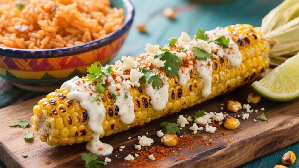 creamy tangy street corn
