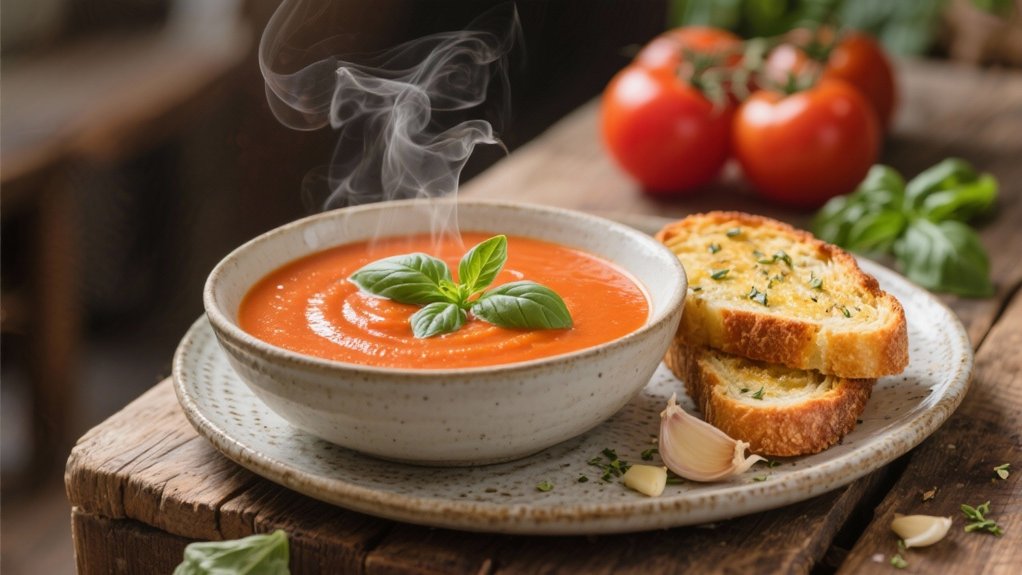 creamy tomato basil delight