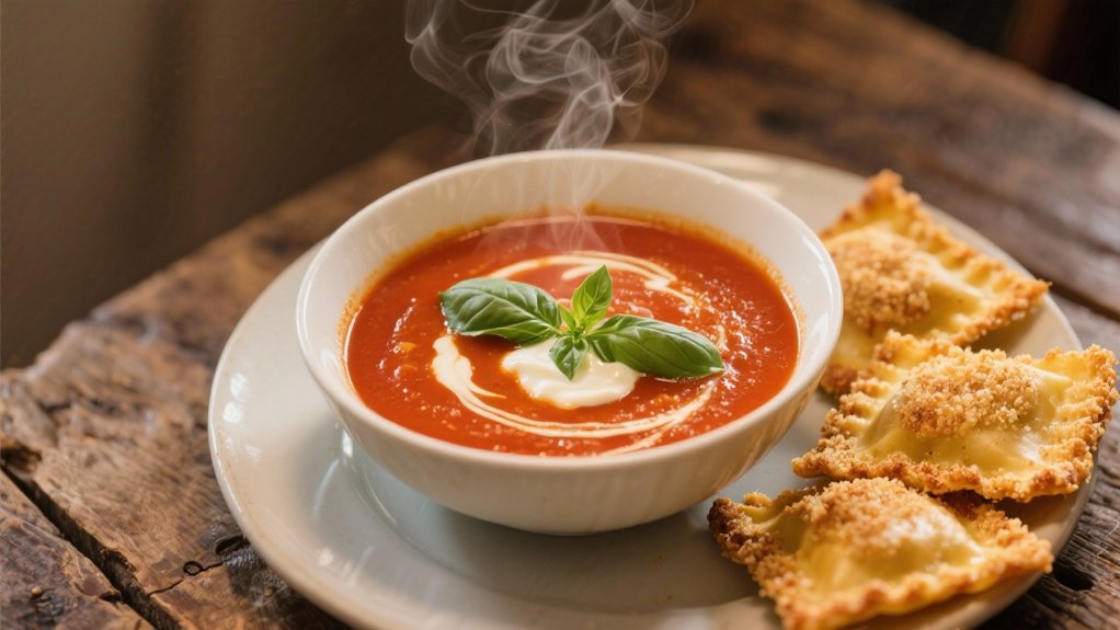 creamy tomato basil soup