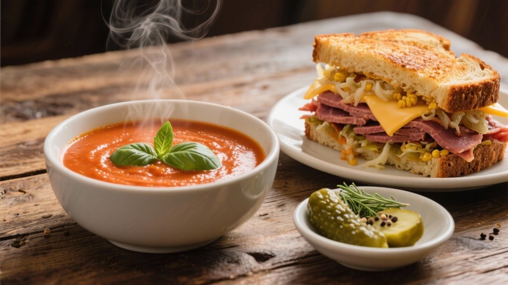 creamy tomato soup comfort