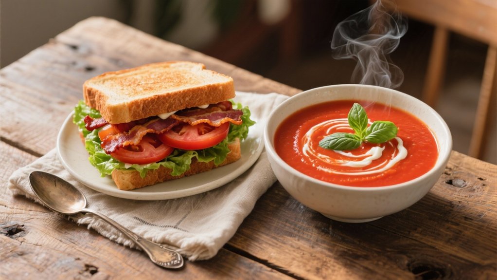 creamy tomato soup comfort