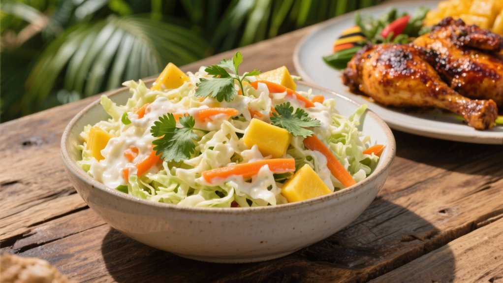 creamy tropical coleslaw blend