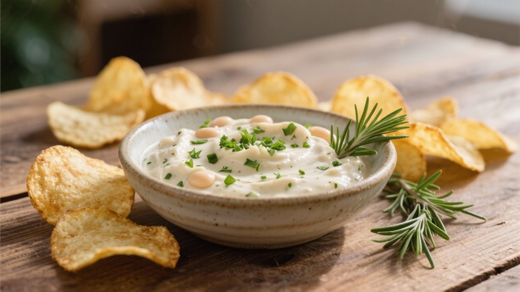 creamy white bean dip