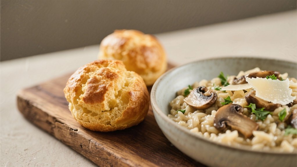 creamy wild mushroom risotto