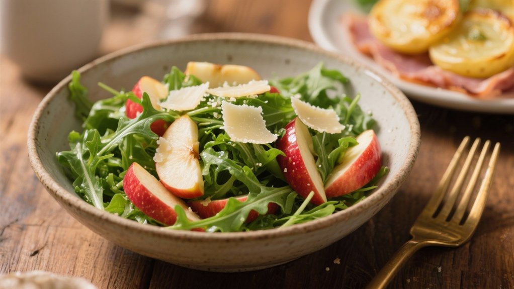 crisp apple arugula delight