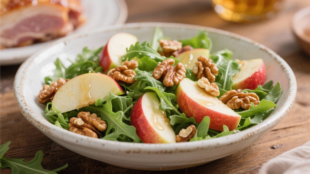 crisp apple walnut salad