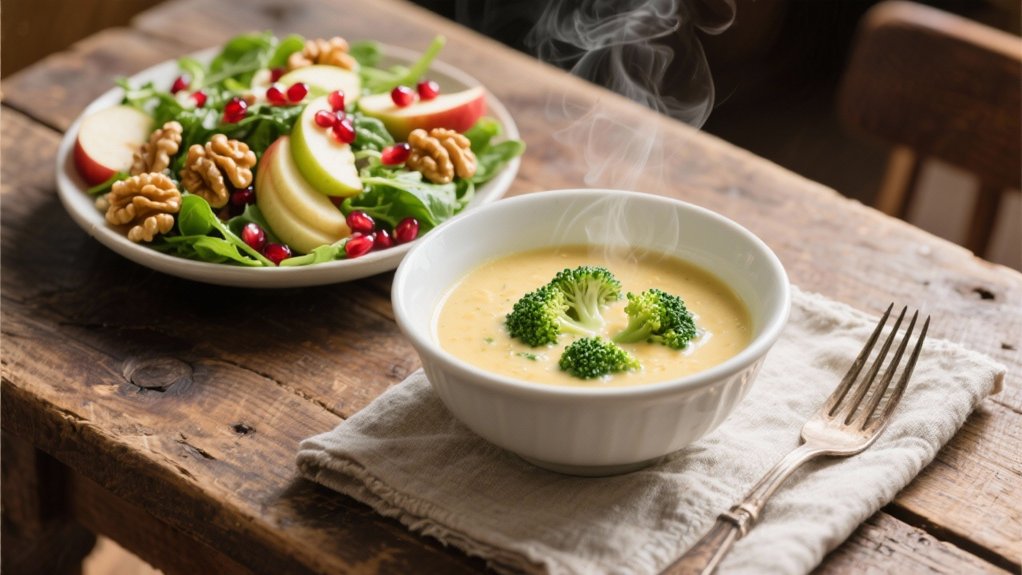 crisp apple walnut salad