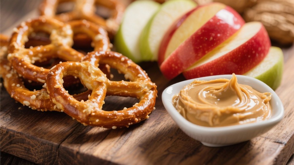 crisp apples creamy peanut butter