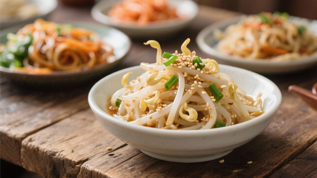 crisp bean sprouts banchan