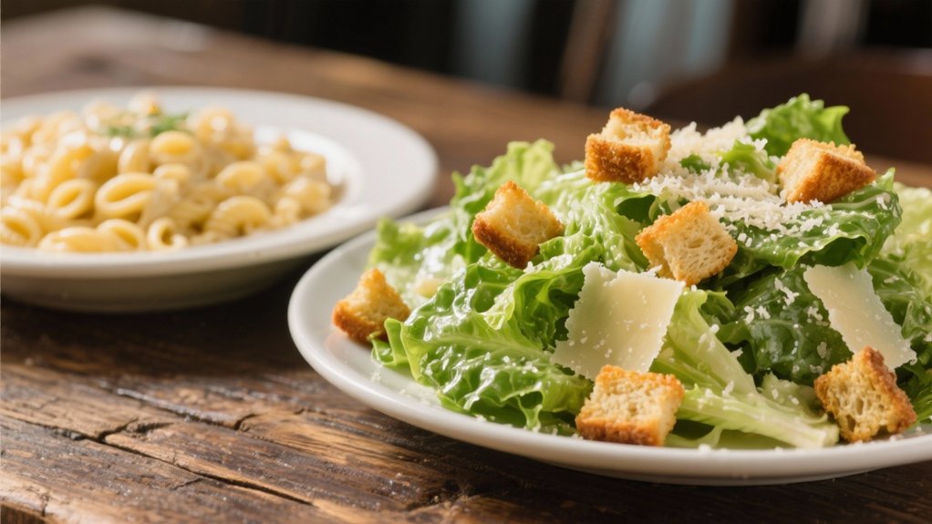crisp caesar salad balance