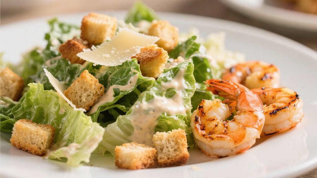 crisp caesar salad complement