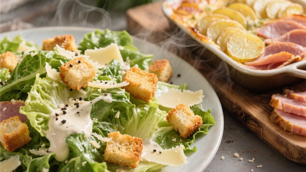 crisp caesar salad pairing