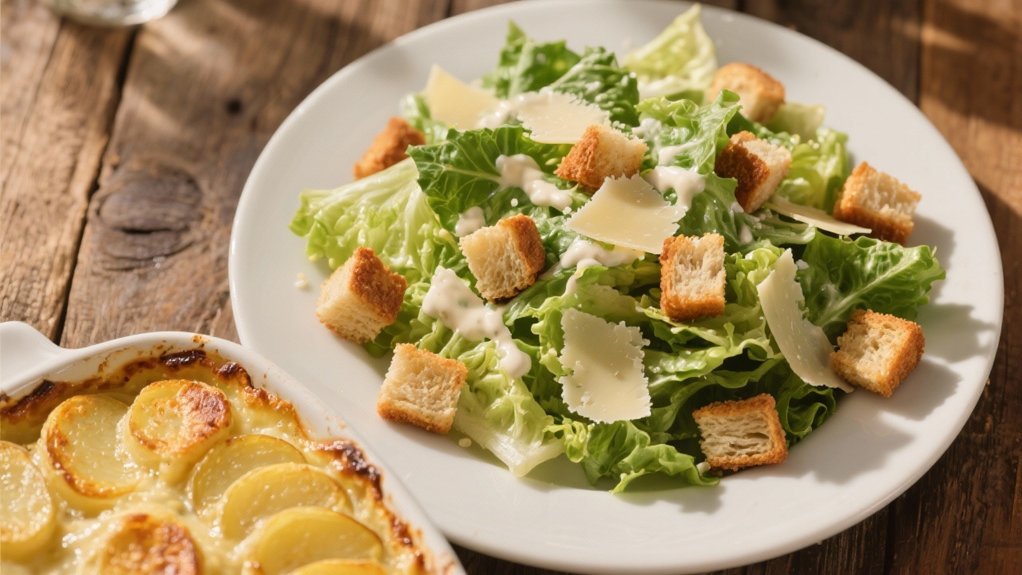 crisp caesar salad pairing