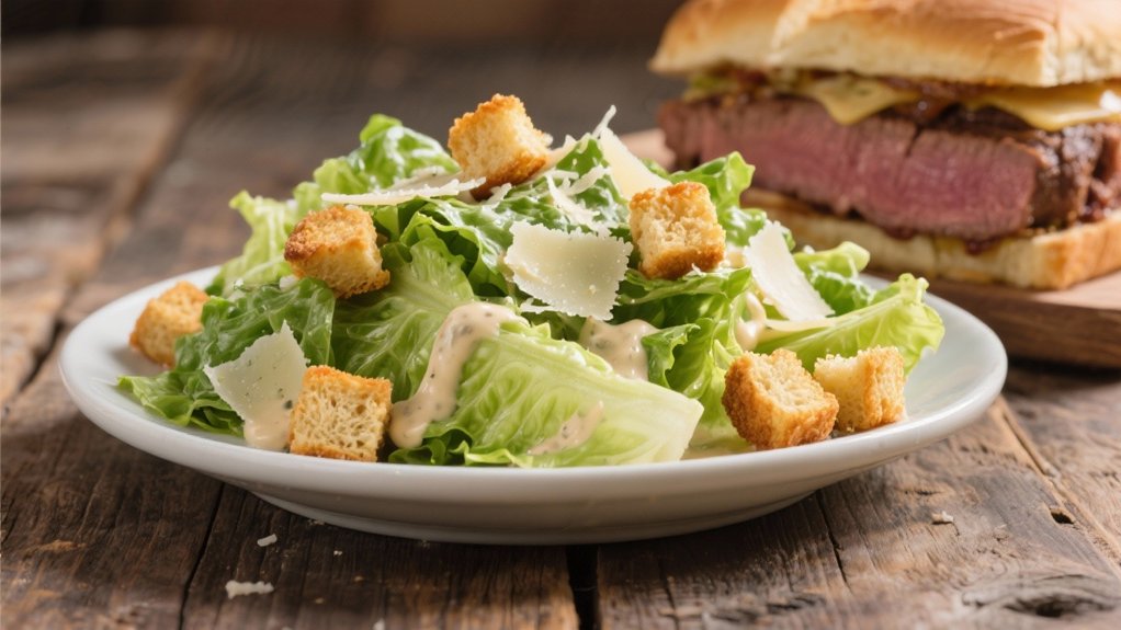 crisp caesar salad pairing