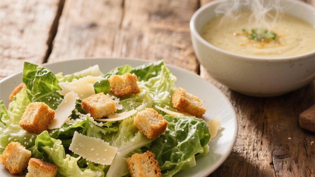 crisp caesar salad pairing
