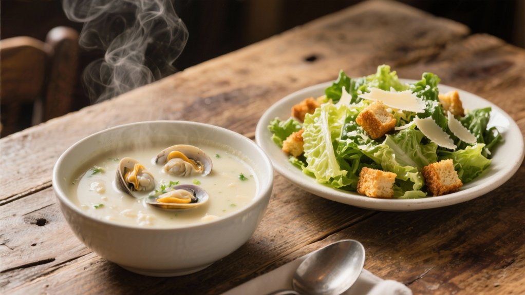 crisp caesar salad pairing