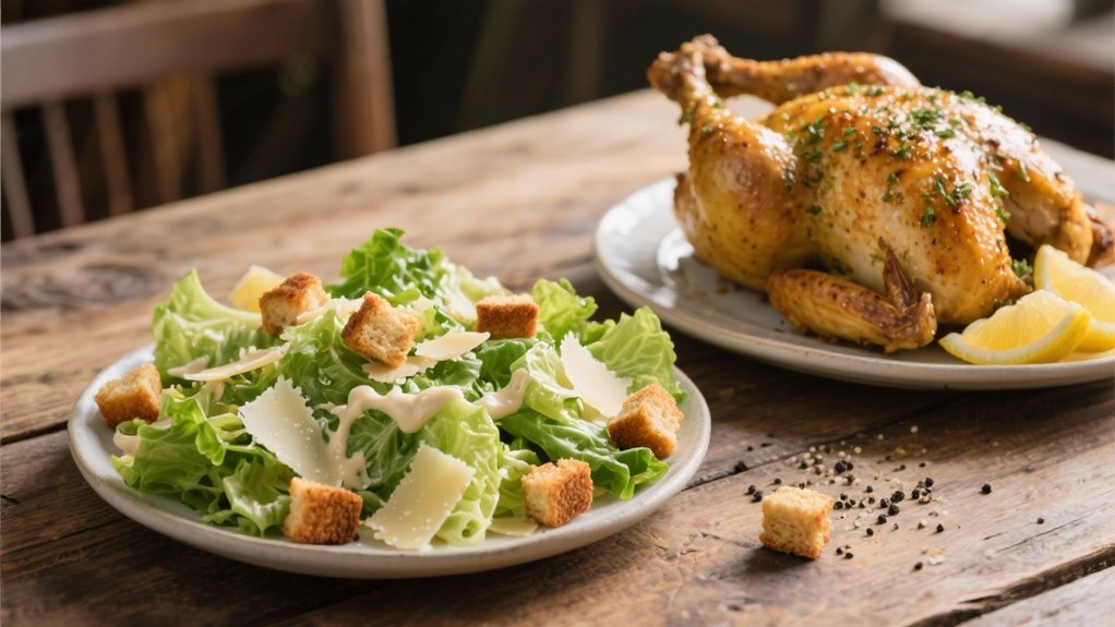crisp caesar salad perfection