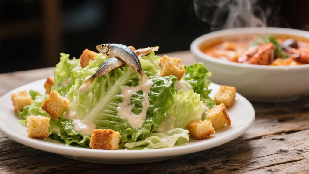crisp caesar salad perfection