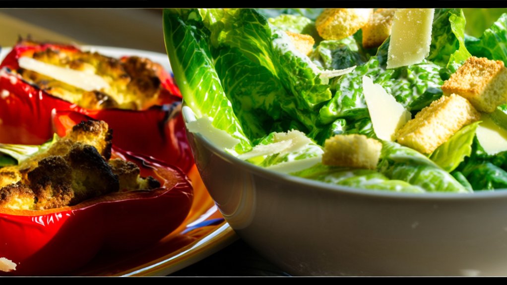 crisp caesar salad perfection
