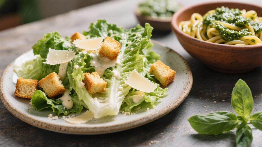 crisp caesar salad perfection