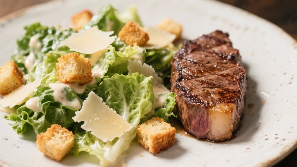 crisp caesar salad variations