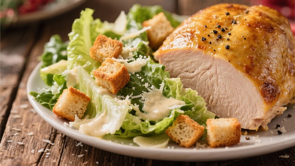 crisp caesar salad variations